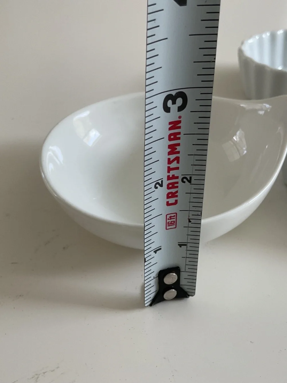 Set of 4 Crate & Barrel Oval Crème Brûlée Dishes & 1 Mini Round Grip Dish